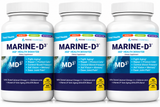 Marine Essentials | Marine-D3 | Anti-Aging | Omega-3 | 1 Bottle (60 Capsules) (PACK OF THREE)