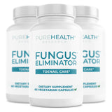 PureHealth Research Fungus Eliminator Toenail Care Supplement – 60 Capsules – Pack of 3 (180 Total)