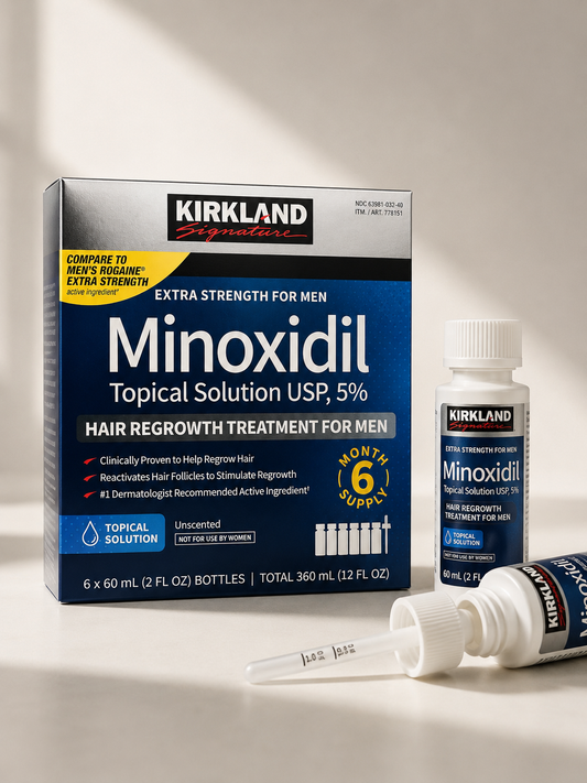 Kirkland Signature Minoxidil 5% Topical Hair Regrowth Solution