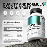 Nitric Oxide Flow Blood Pressure Support Improve Circulation-Natures Pure Blend 60 capsules(PACK OF 3)