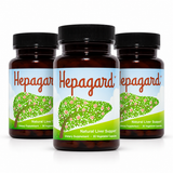 Hepagard Natural Liver Support Supplement with N-Acetyl Cysteine (NAC) 30 Capsule (PACK OF THREE)