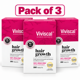 Viviscal Hair Growth Supplements For Women For Thicker, Fuller Hair 180 Tablet (PACK OF THREE)