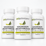 BiOptimizers Magnesium Breakthrough Supplement 4.0 - 60 Capsules (PACK OF THREE)