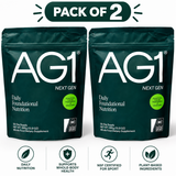 AG1 Athletic Greens Next Gen Daily Foundational Nutrition 390g 30 day supply ( pack of 2)