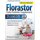 Florastor Daily Probiotic Supplement 250mg – 100 Capsules