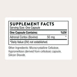 Thorne Adrenal Cortex Bovine Adrenal Glandular Supplement – 60 Capsules