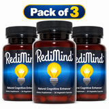 Redimind Natural Cognitive Enhancement Supplement 30 Capsule (PACK OF THREE)
