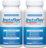 Instaflex Advanced Joint Support Supplement – UC-II Collagen – 30 Capsules Each – Pack of 2 (60 Total)