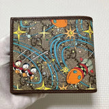 Unused Gucci x Disney Donald Duck GG Folding Wallet with Box & Bag