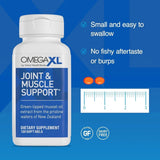 OmegaXL Joint Support Supplement 60 Softgels – Green-Lipped Mussel Oil
