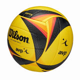 Wilson AVP OPTX Official Beach Volleyball Size 5 – Black/Yellow