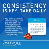 OmegaXL Joint Support Supplement 120 Softgels – Dietary Supplement